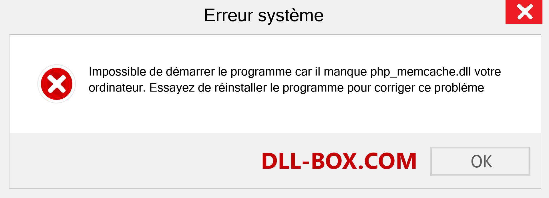 Le fichier php_memcache.dll est manquant ?. Télécharger pour Windows 7, 8, 10 - Correction de l'erreur manquante php_memcache dll sur Windows, photos, images